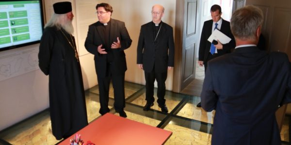 Ioan Selejan metropolita látogatása Veszprémben