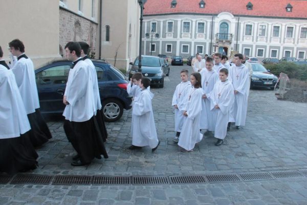 Nagycsütörtöki szentmise Veszprémben