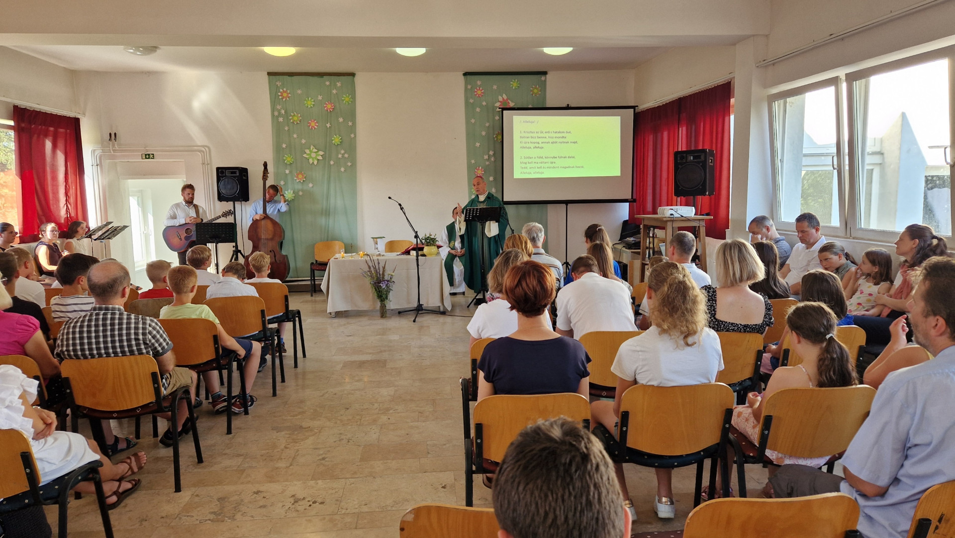 Imádkozni a családokért – záró szentmise a családtáborban