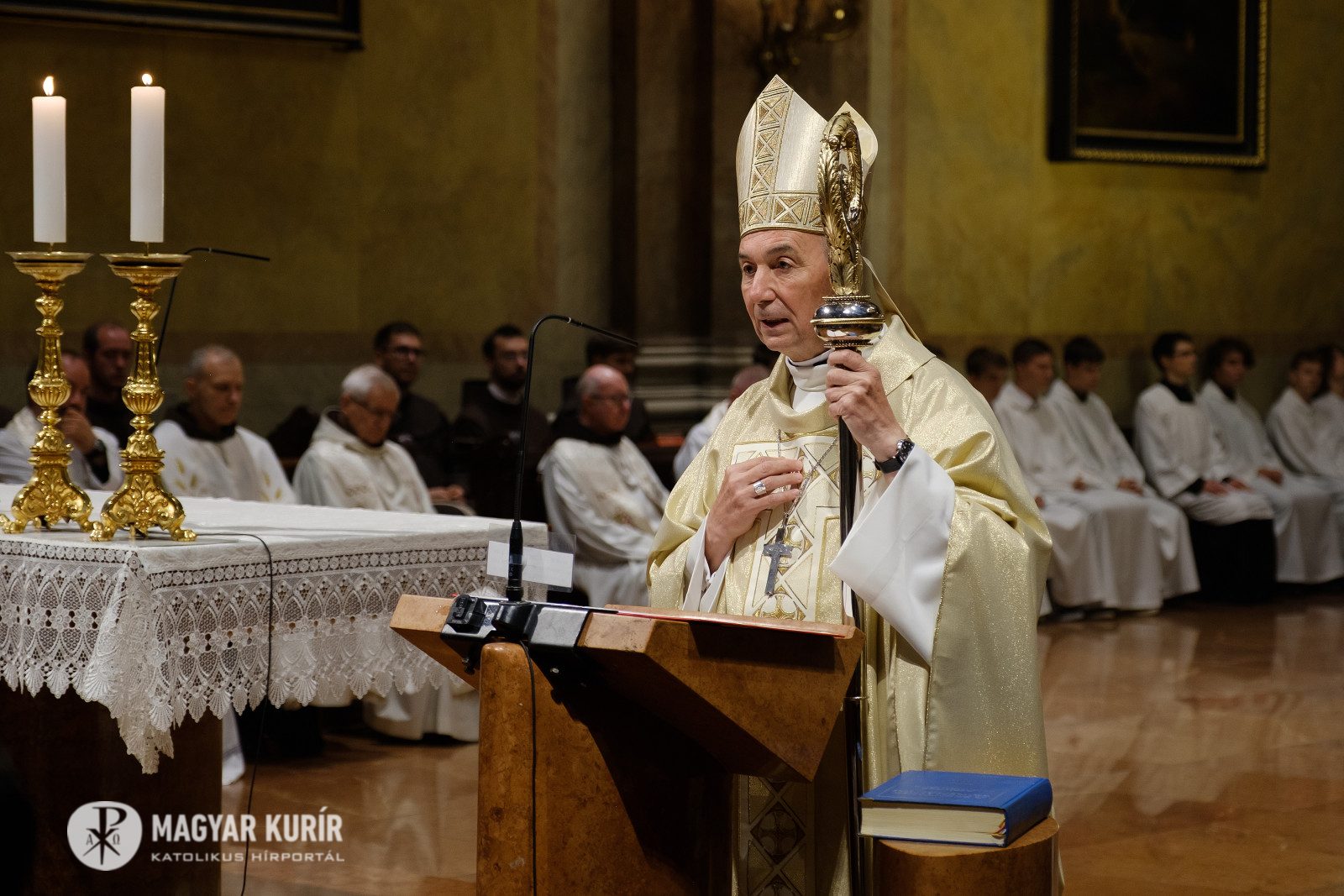 Hajnal Zénó OFM és Martincsevics Pál vértanúkra emlékeztek a pesti ferences templomban