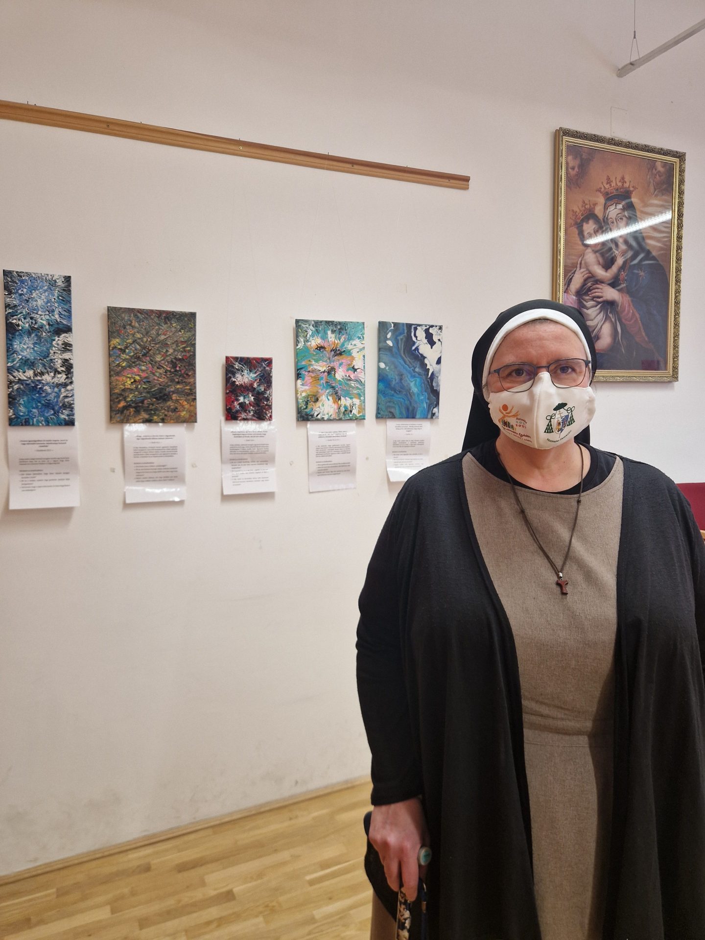 Kiállításmegnyitó a Padányi Katolikus Iskolában