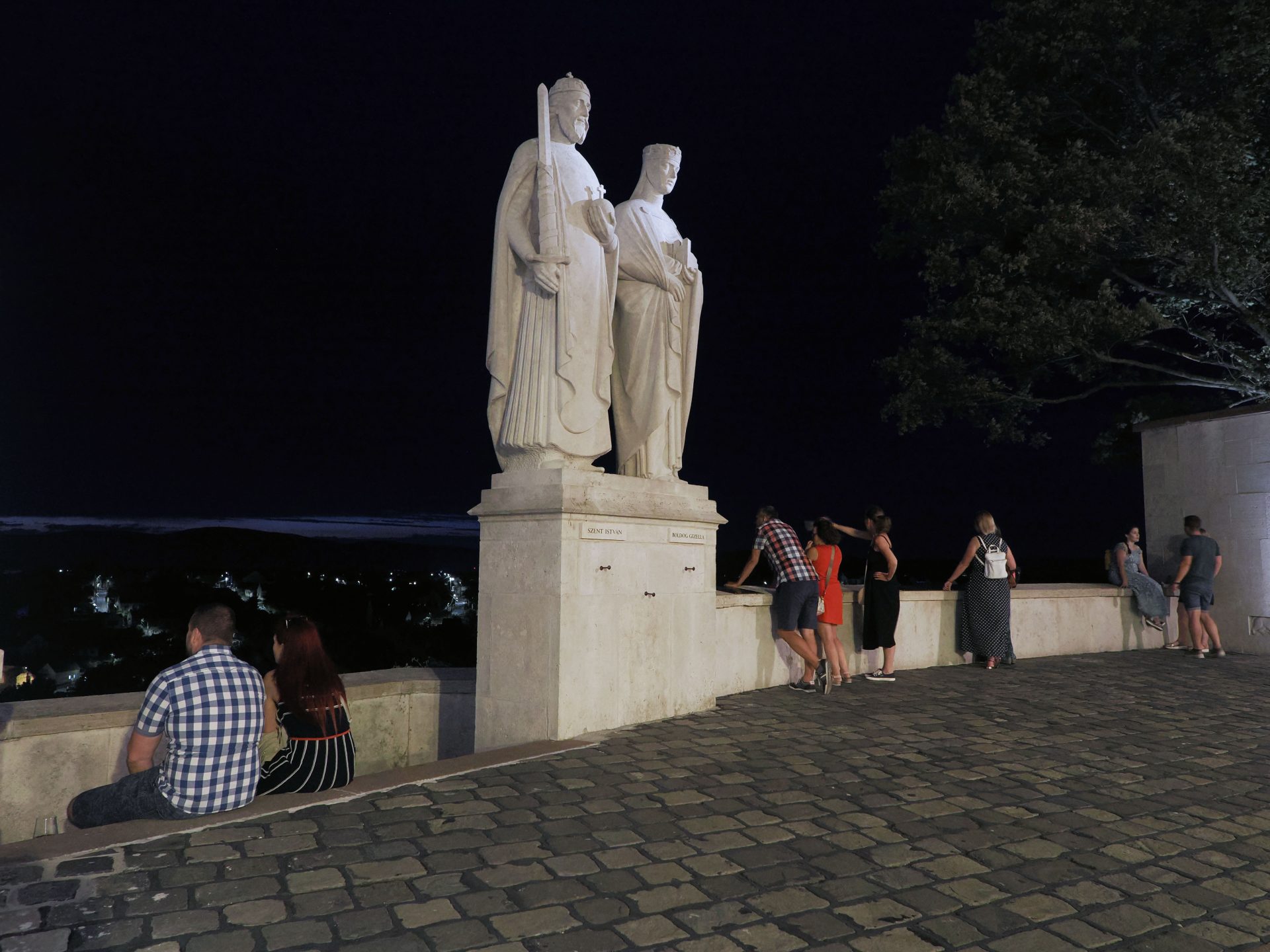 Államalapítás ünnepe a veszprémi várnegyedben