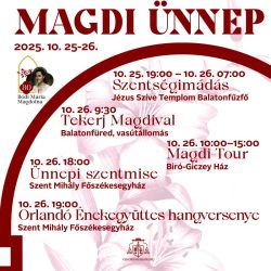 Közeleg a Magdi-ünnep